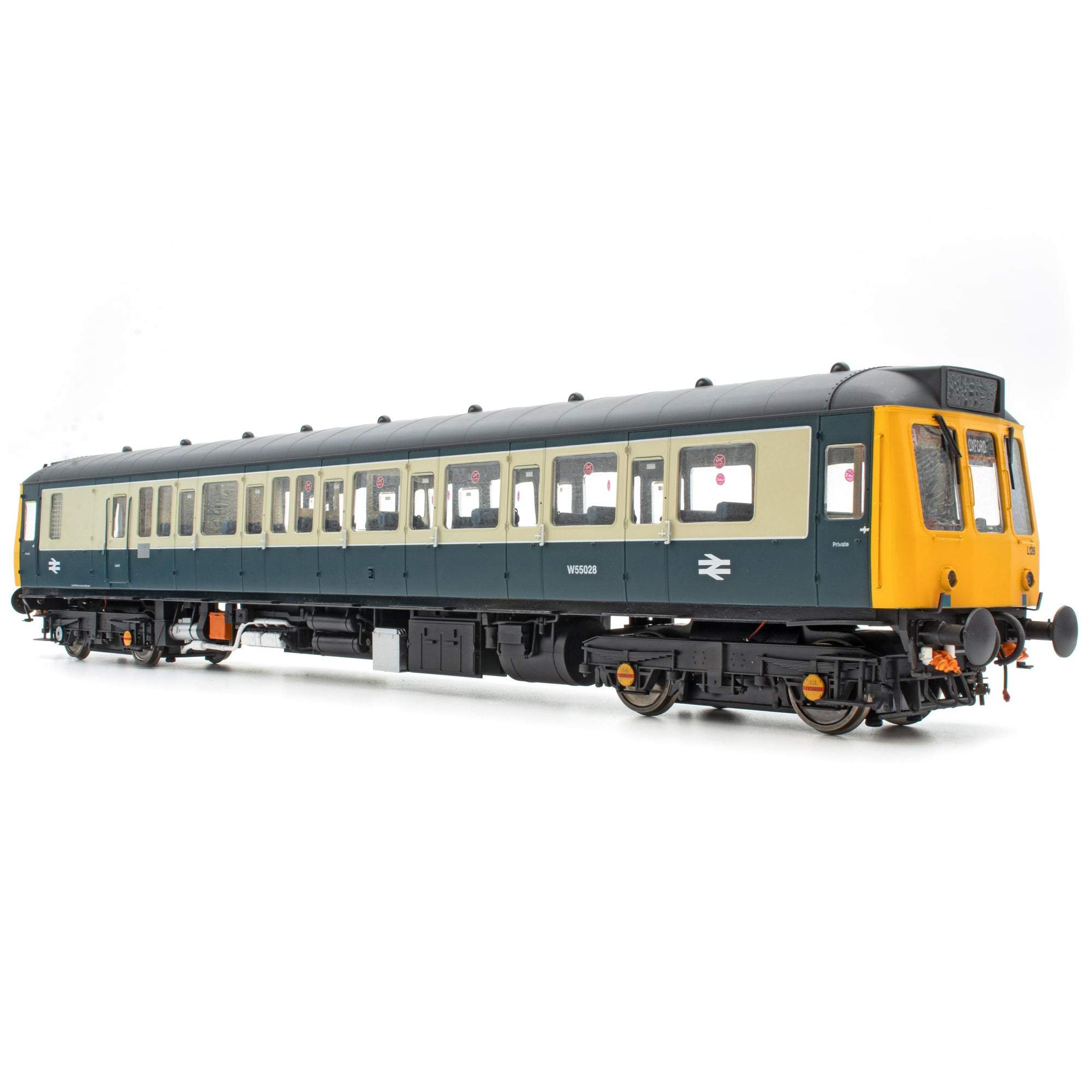 Klasse 121 - BR Blauw/Grijs - W55028 - O-schaal