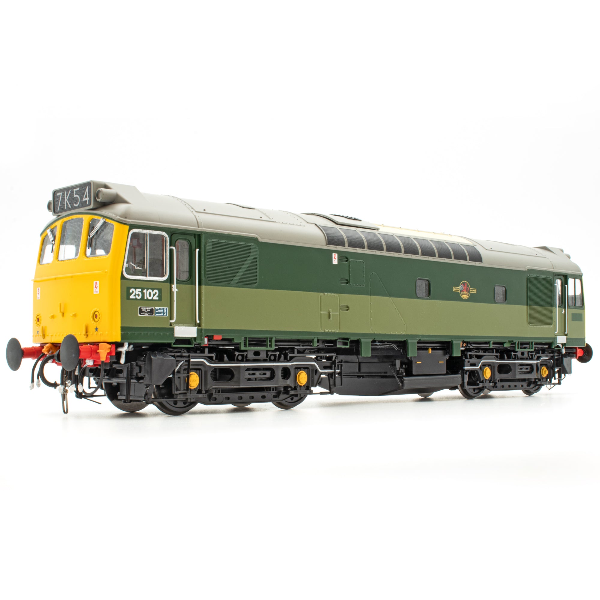 Class 25 - BR Green - 25102 - O Scale