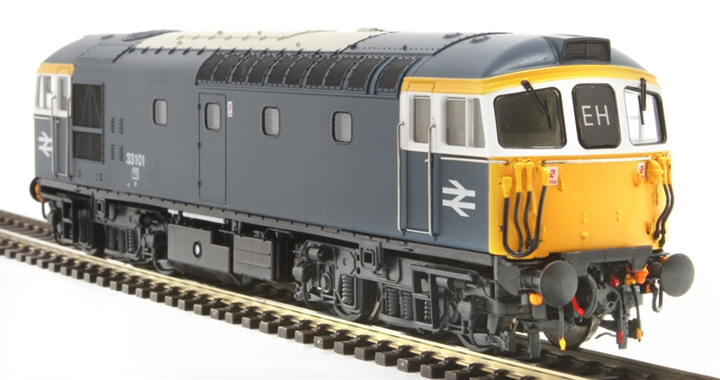Class 33 - BR Blue - 33101 - OO Scale
