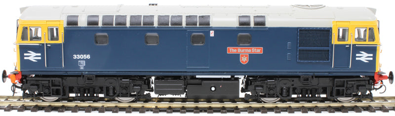 Class 33 - BR Blue - 33056 - OO Scale