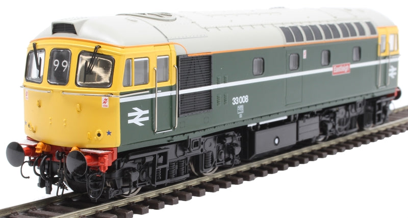 Class 33 - BR Green - 33008 - OO Scale