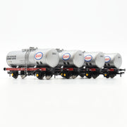 35T 'A' Tank - Esso Silver - Pakkaus 1 - OO-asteikko - Neljän pakkauksen setti