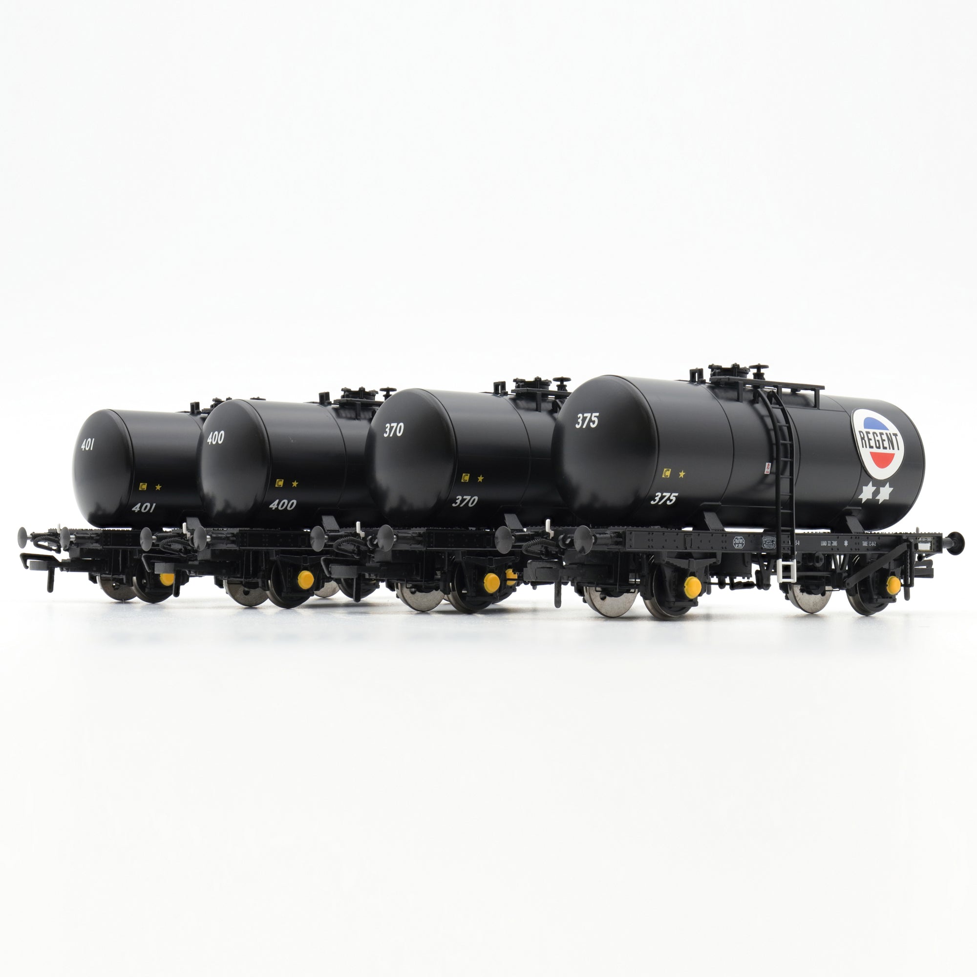 35T 'B' Tank - Regent Oil - Set 1 - OO-schaal - Vierdubbele set