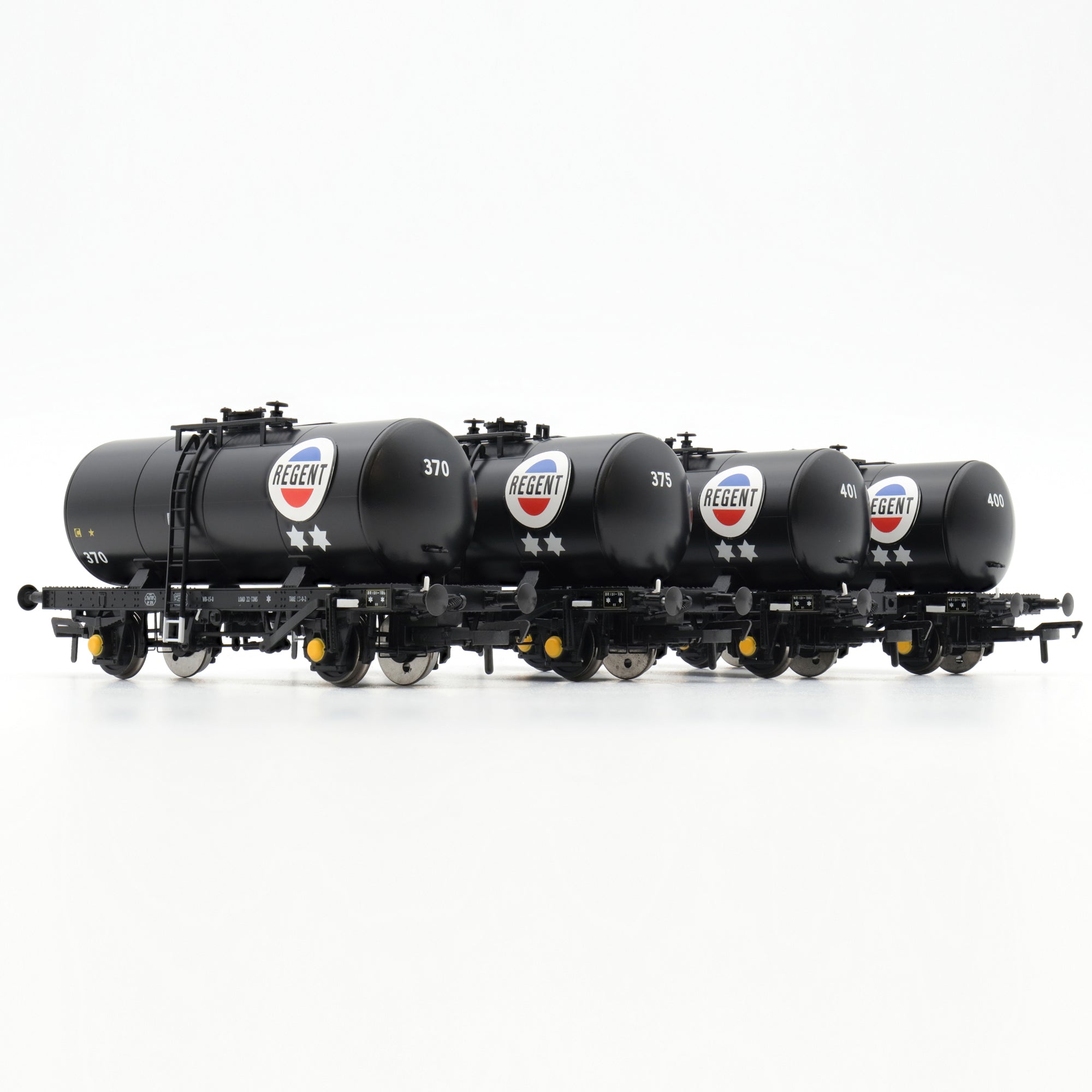 35T 'B' Tank - Regent Oil - Set 1 - OO-schaal - Vierdubbele set