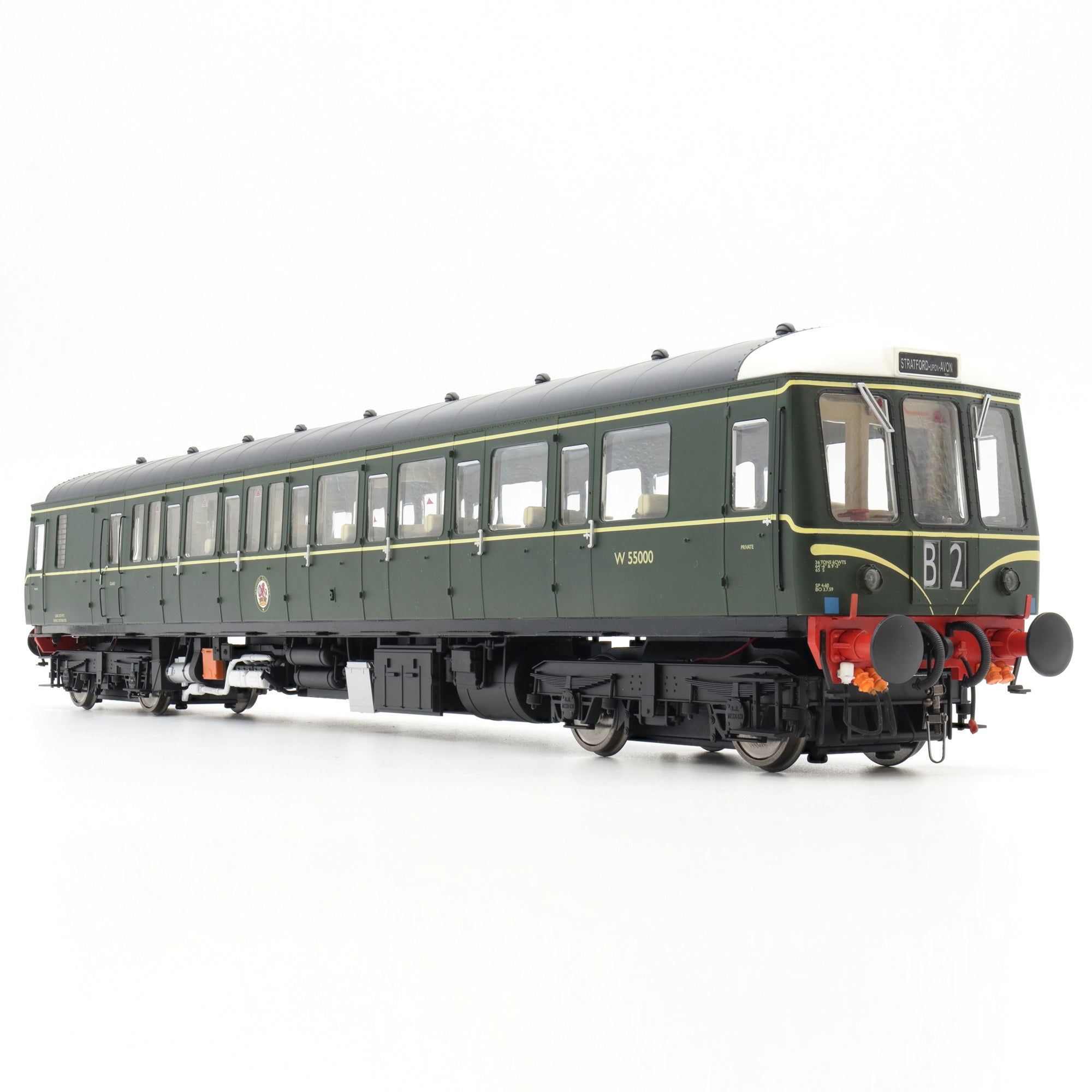 Luokka 122 - BR Vihreä - W55000 - O-asteikko
