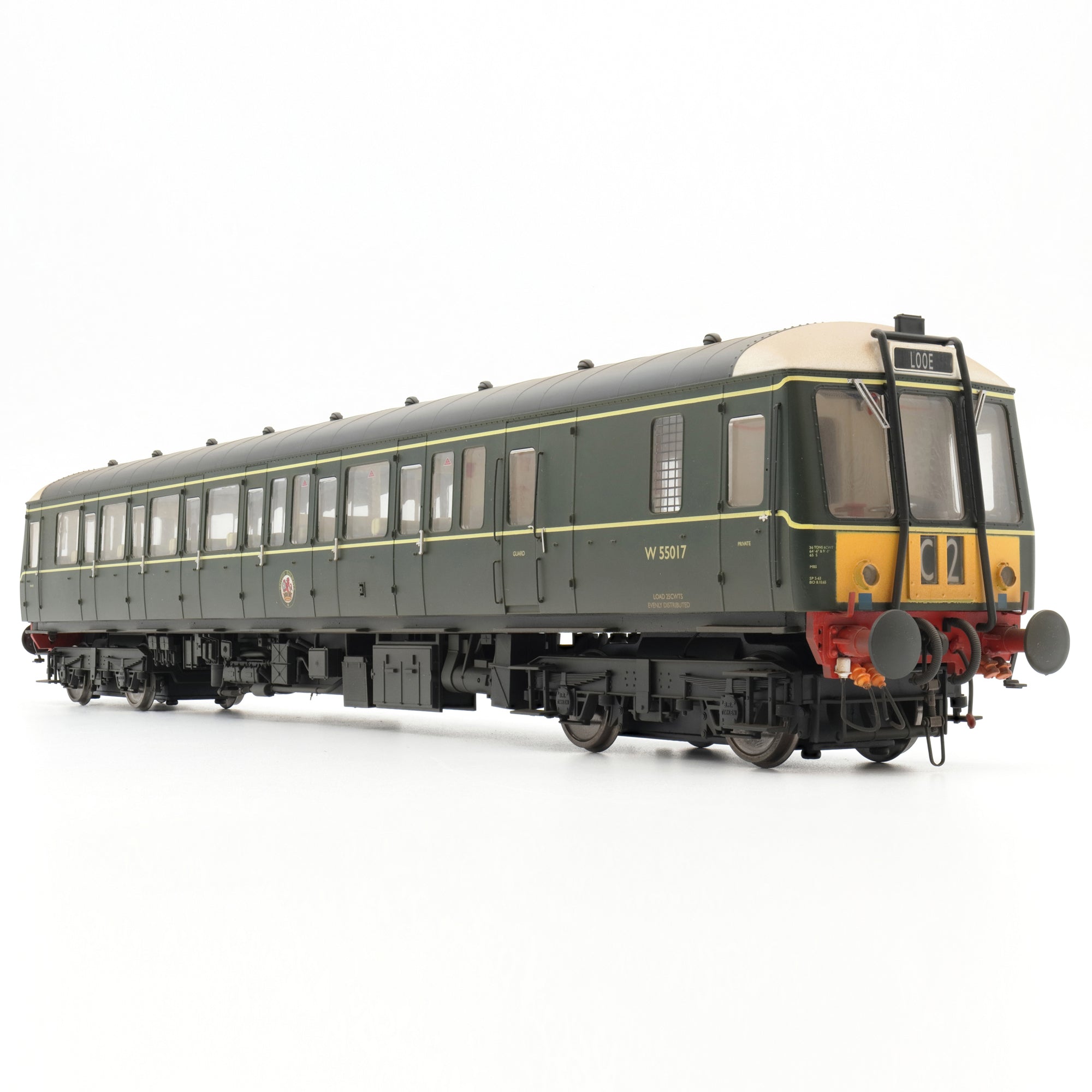 Klasse 122 - BR Grün - W55017 - Spur O - gealtert