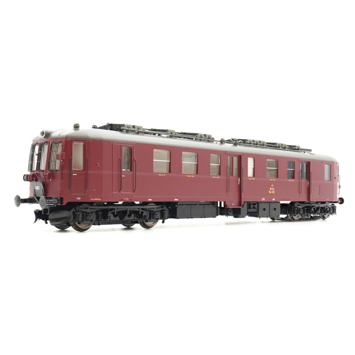 DSB MO - 4-Akslet - 567 - HO Scale - DCC Silent Fitted  (AC)