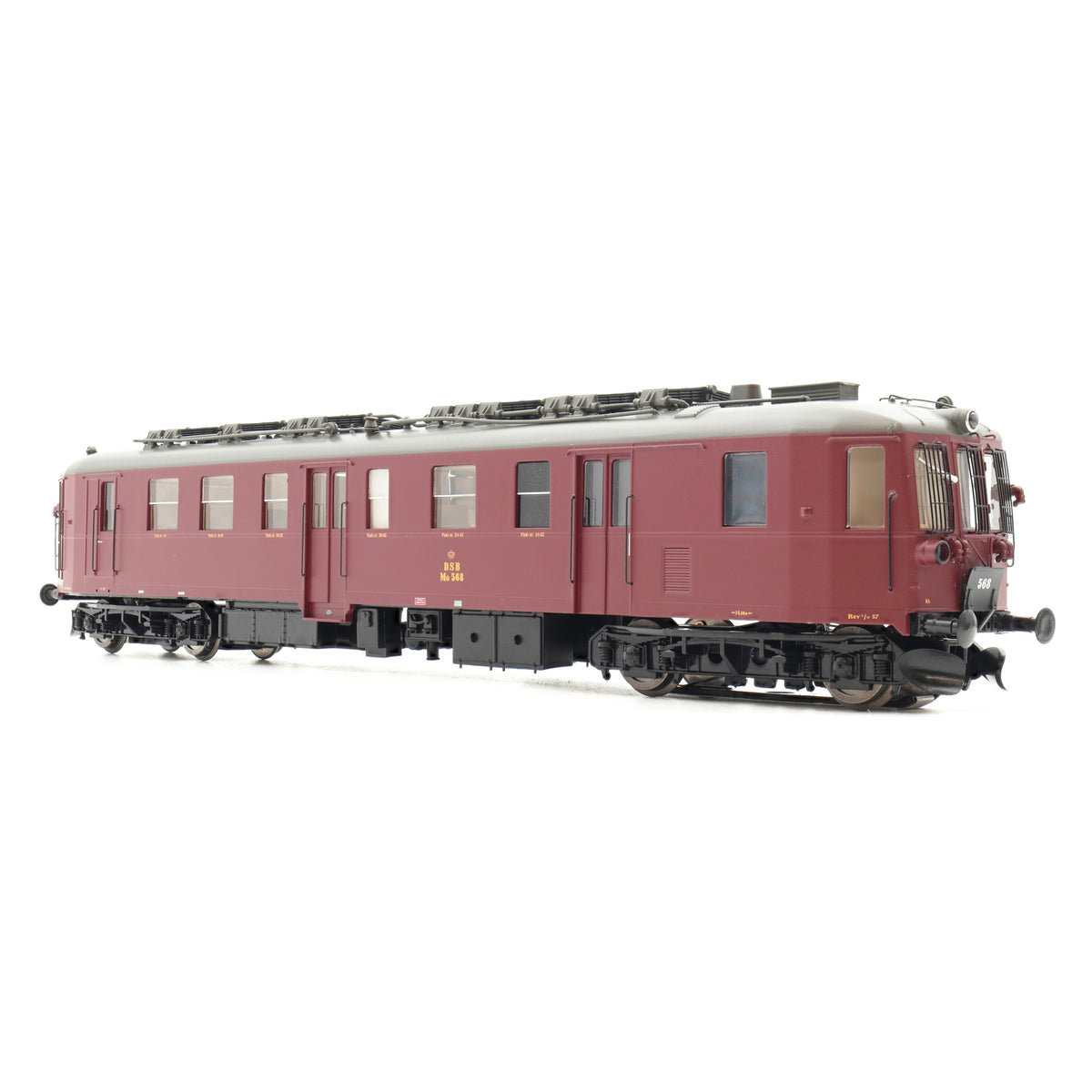 DSB MO - 4-Akslet - 568 - HO Scale - DCC Silent Fitted  (AC)
