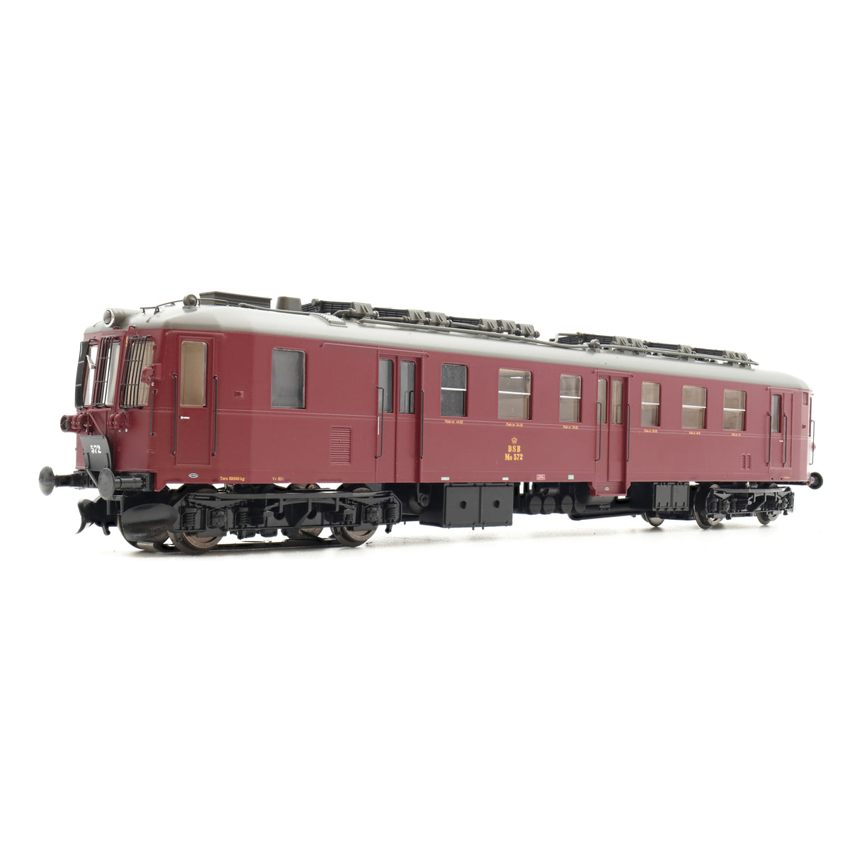 DSB MO - 4-Akslet - 572 - HO Scale - DCC Silent Fitted  (AC)