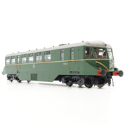 GWR AEC Schienenwagen - BR Grün - W26W - Spur OO