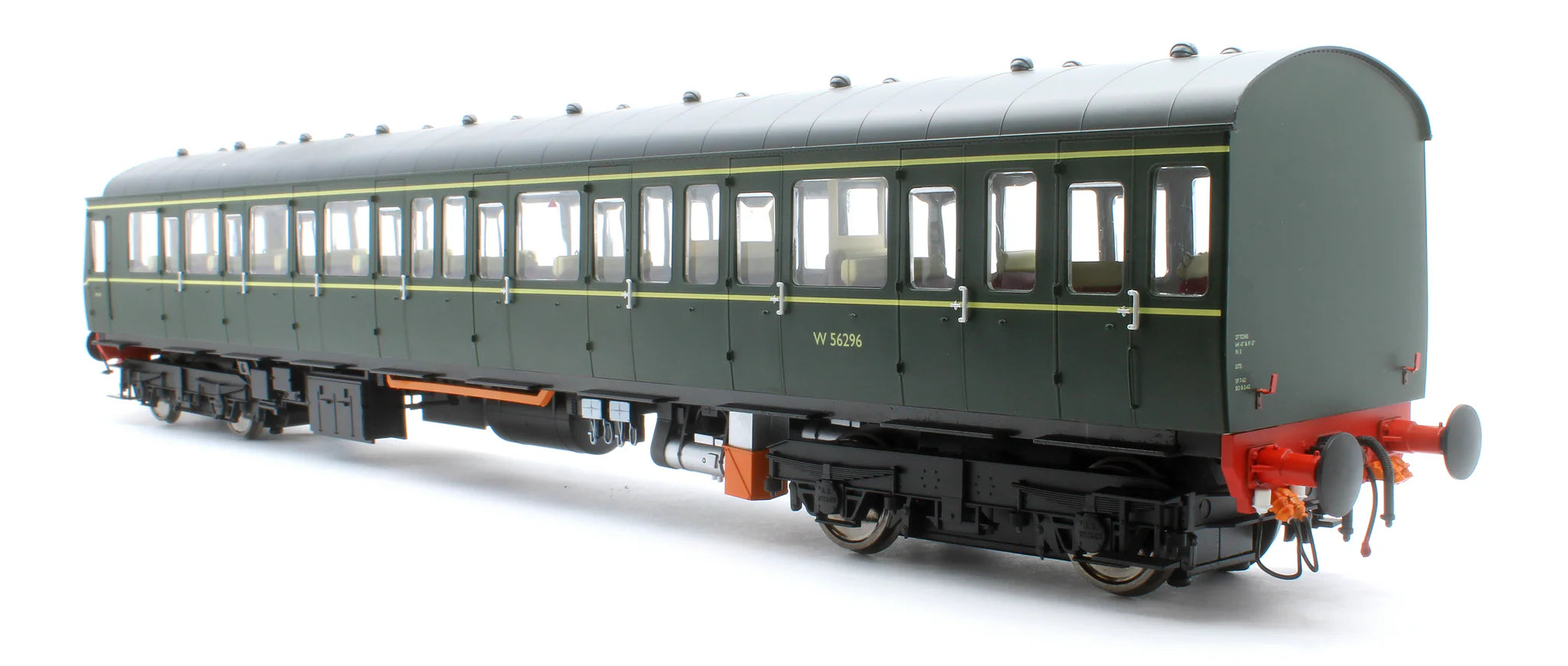 Class 150 - BR Green - W56296 - O Scale