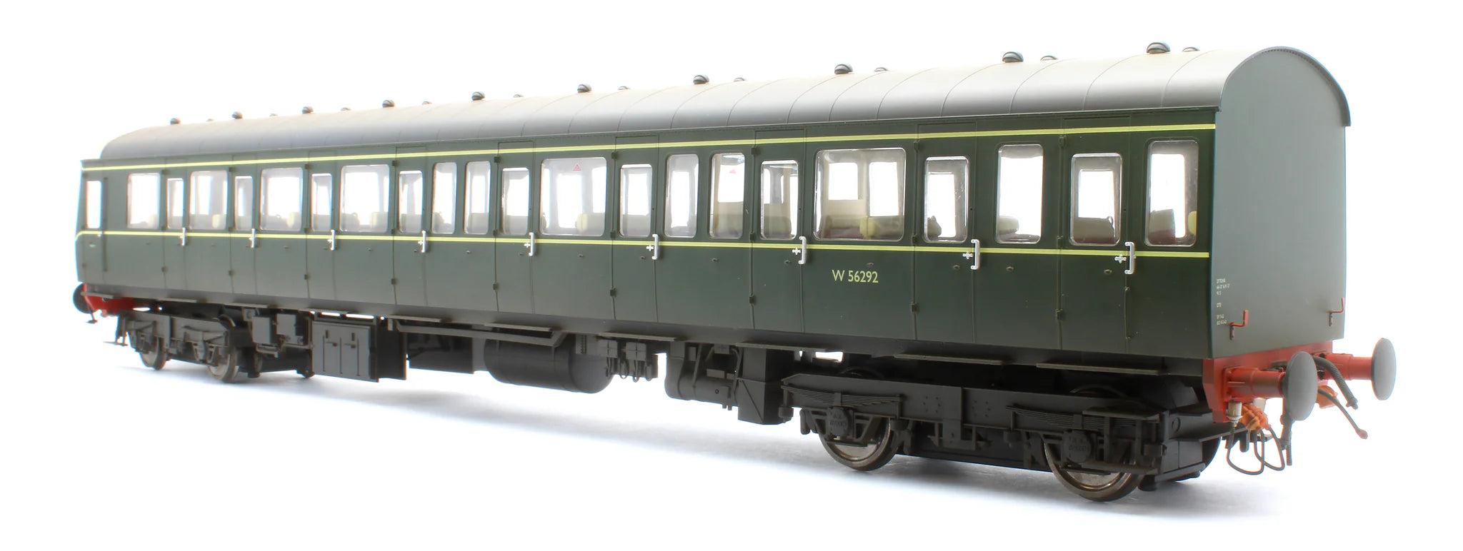 Class 150 - BR Green- Weathered-Green W56292- O Scale