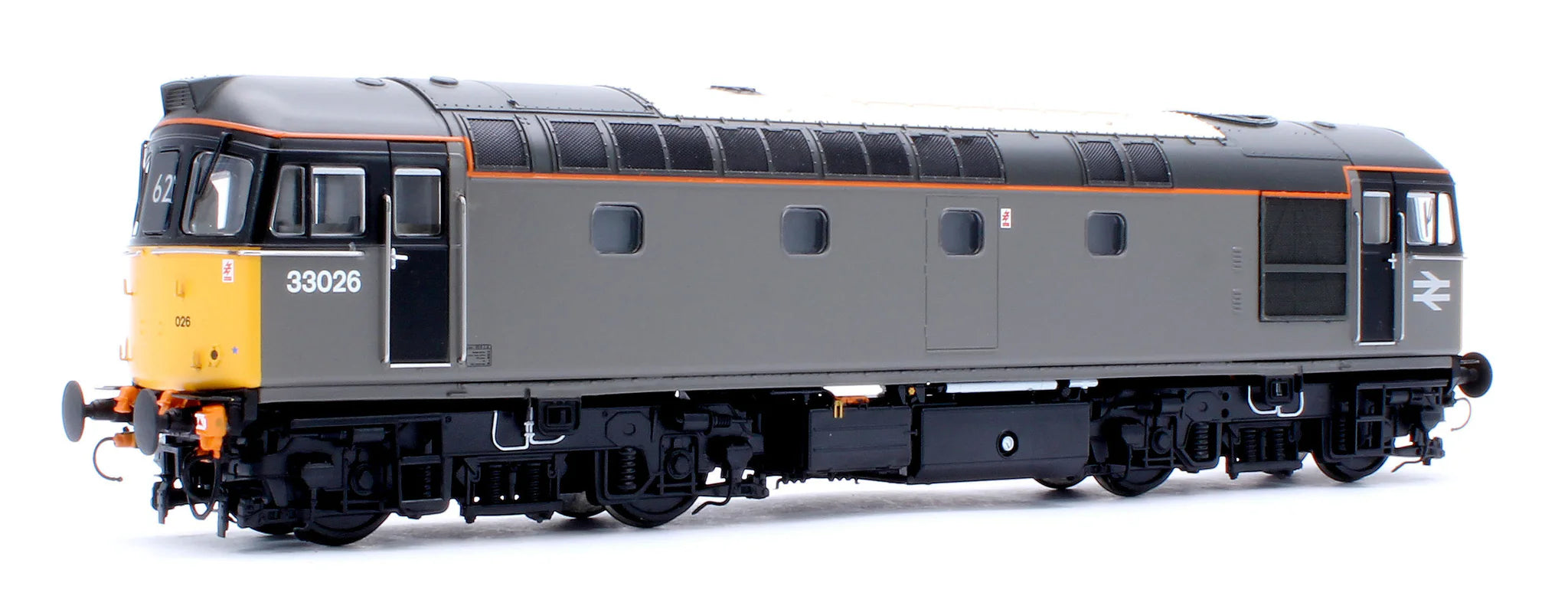 Class 33 - BR Departmental Grey - 33026 - OO Scale - DCC Sound Fitted