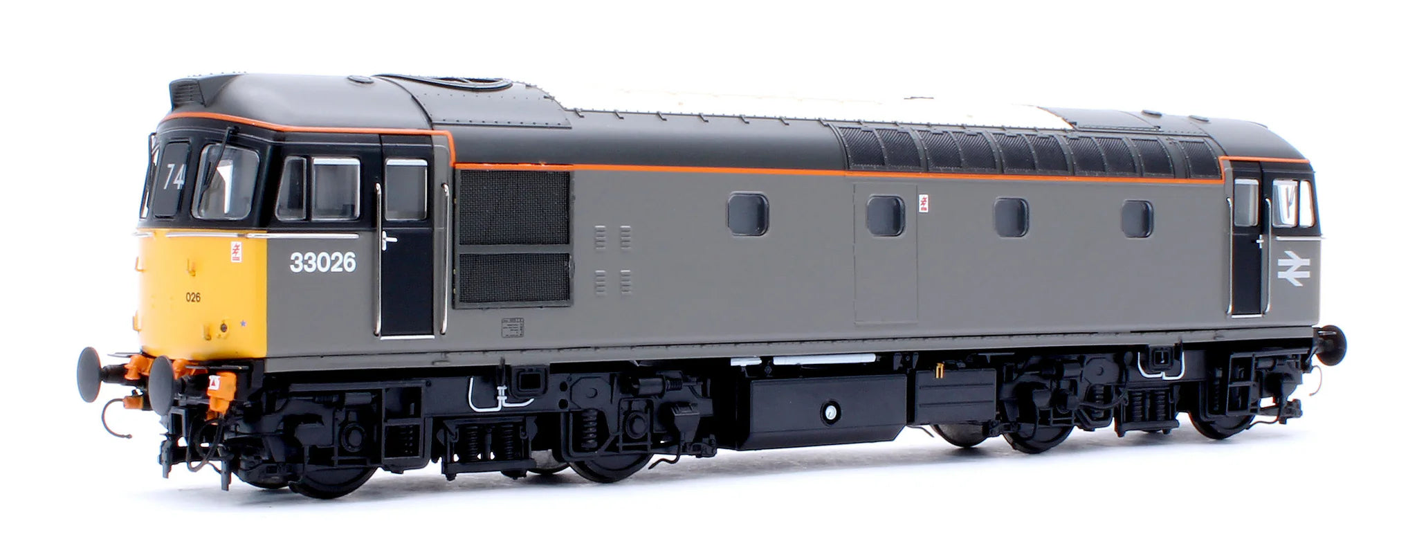 Class 33 - BR Departmental Grey - 33026 - OO Scale - DCC Sound Fitted