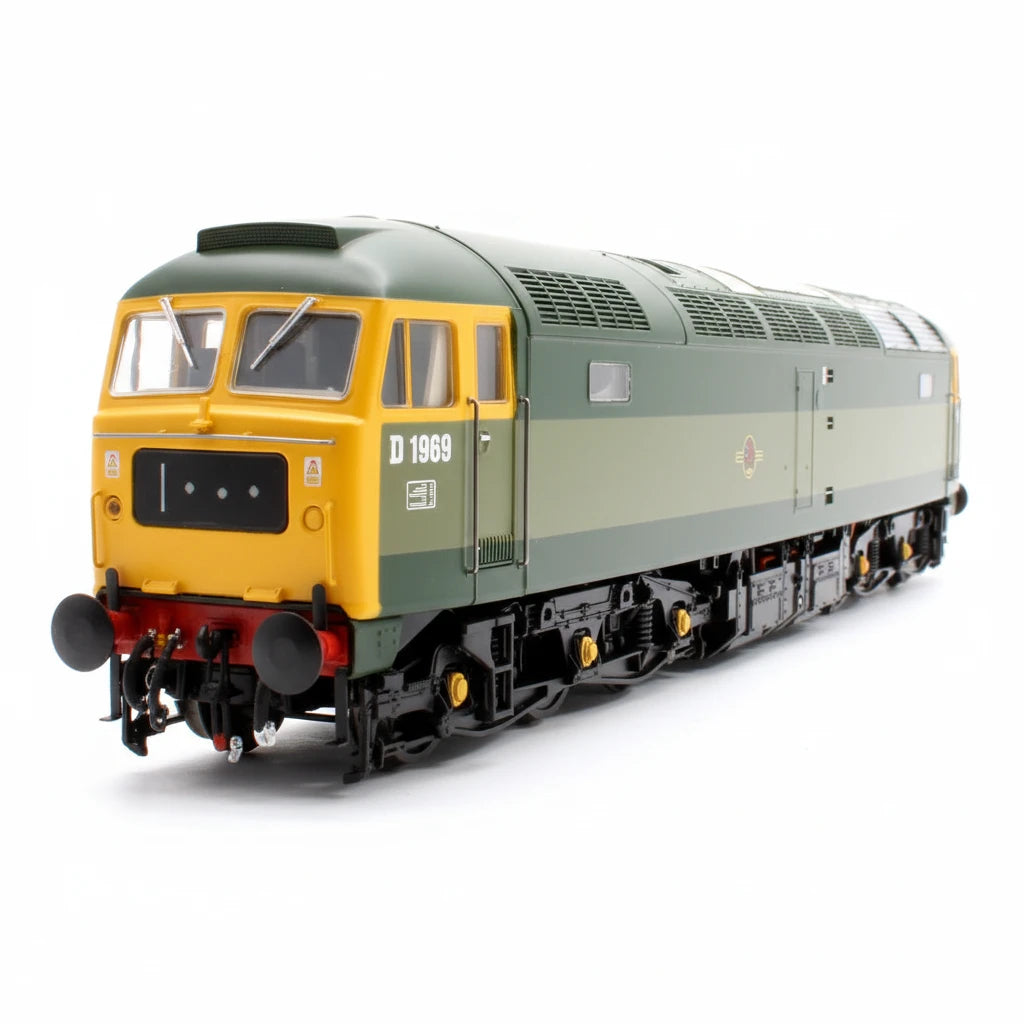 Class 47 - BR Two-Tone Green (Full Yellow Ends) - D1969 - OO Scale - DCC Sound Fitted
