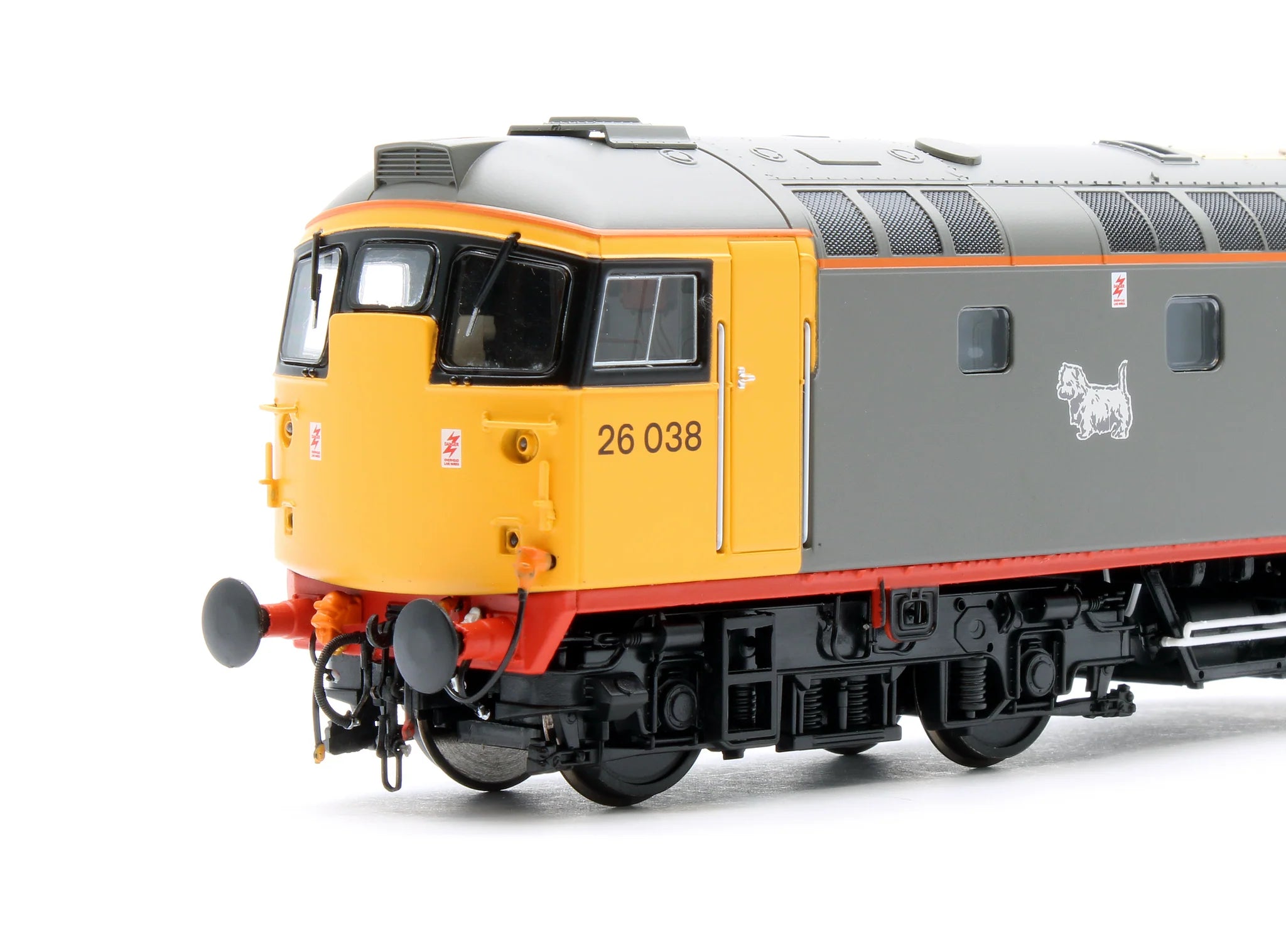 Class 26 - Railfreight Red Stripe - 26038 - OO Scale