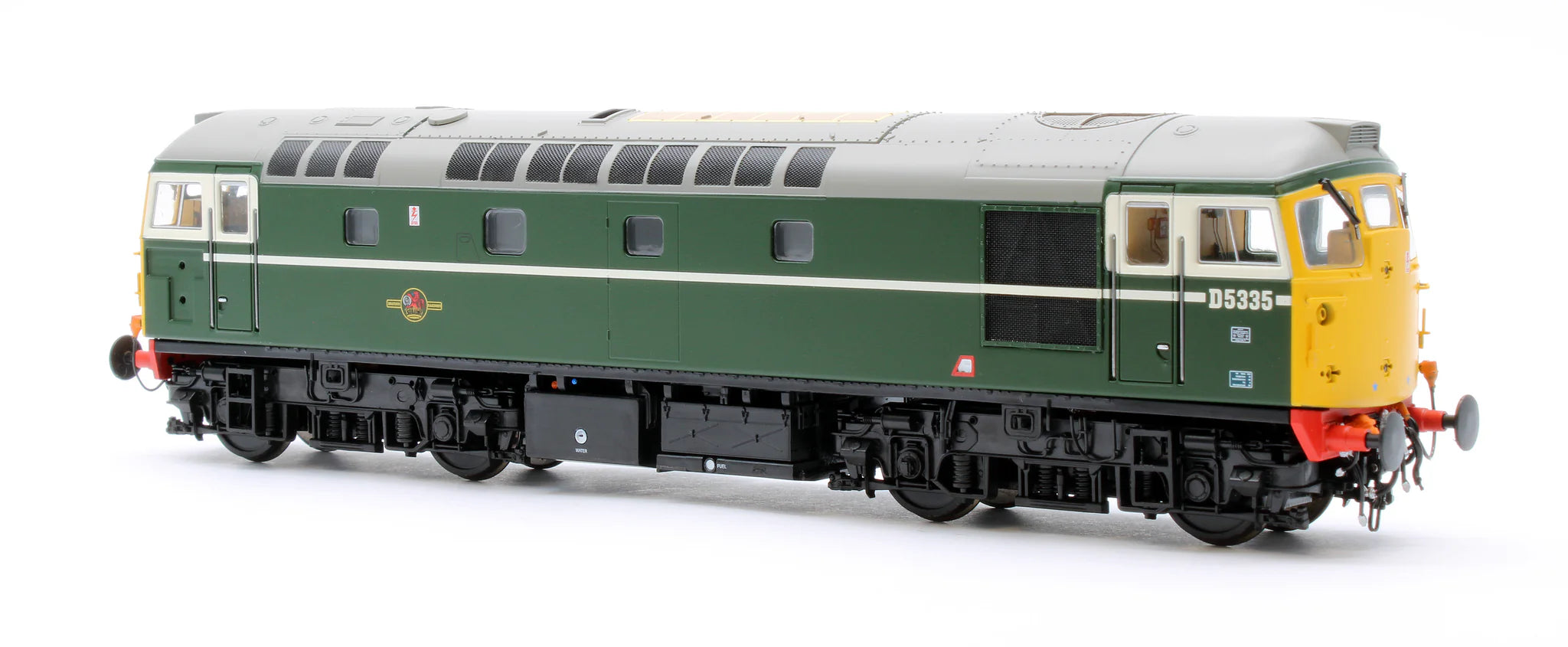 Class 26 - BR Green (Full Yellow Ends) - D5335 - OO Scale