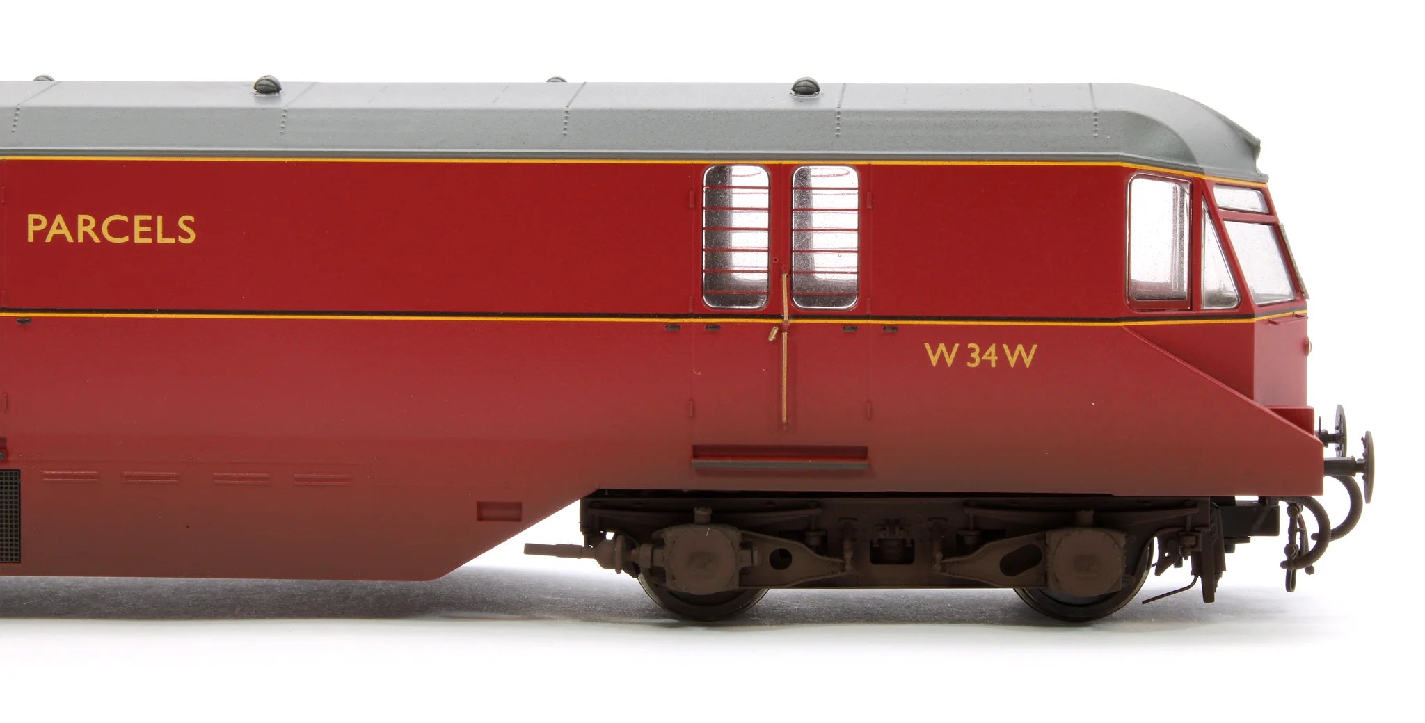 GWR AEC Railcar - BR Crimson - 34 - OO Scale - Weathered