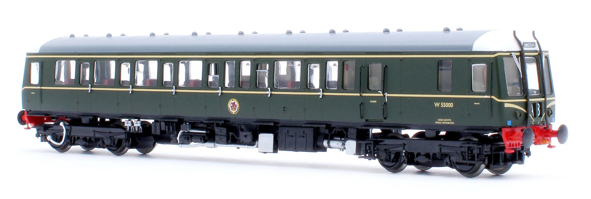 Class 122 - BR Green - W55000 - TT Scale
