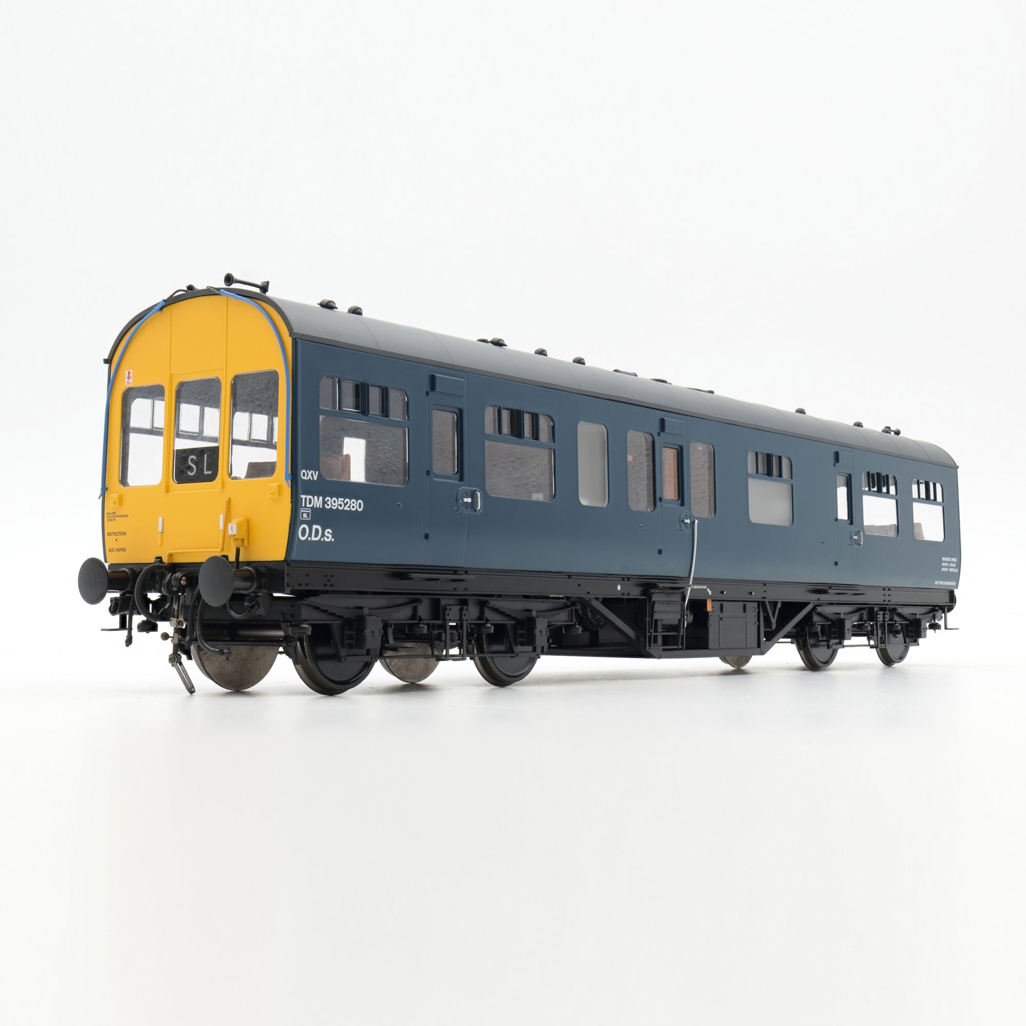 LMS Inspection Saloon - BR Blue - TDM395280 - O Scale