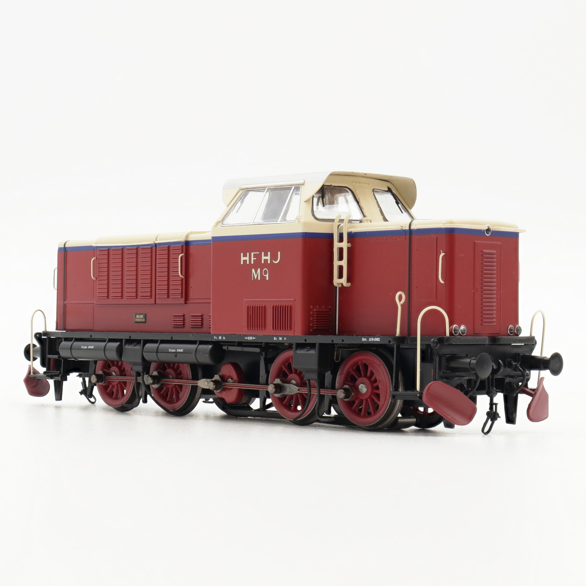 MaK - HFHJ - M9 - HO-schaal - DCC Stil (AC)