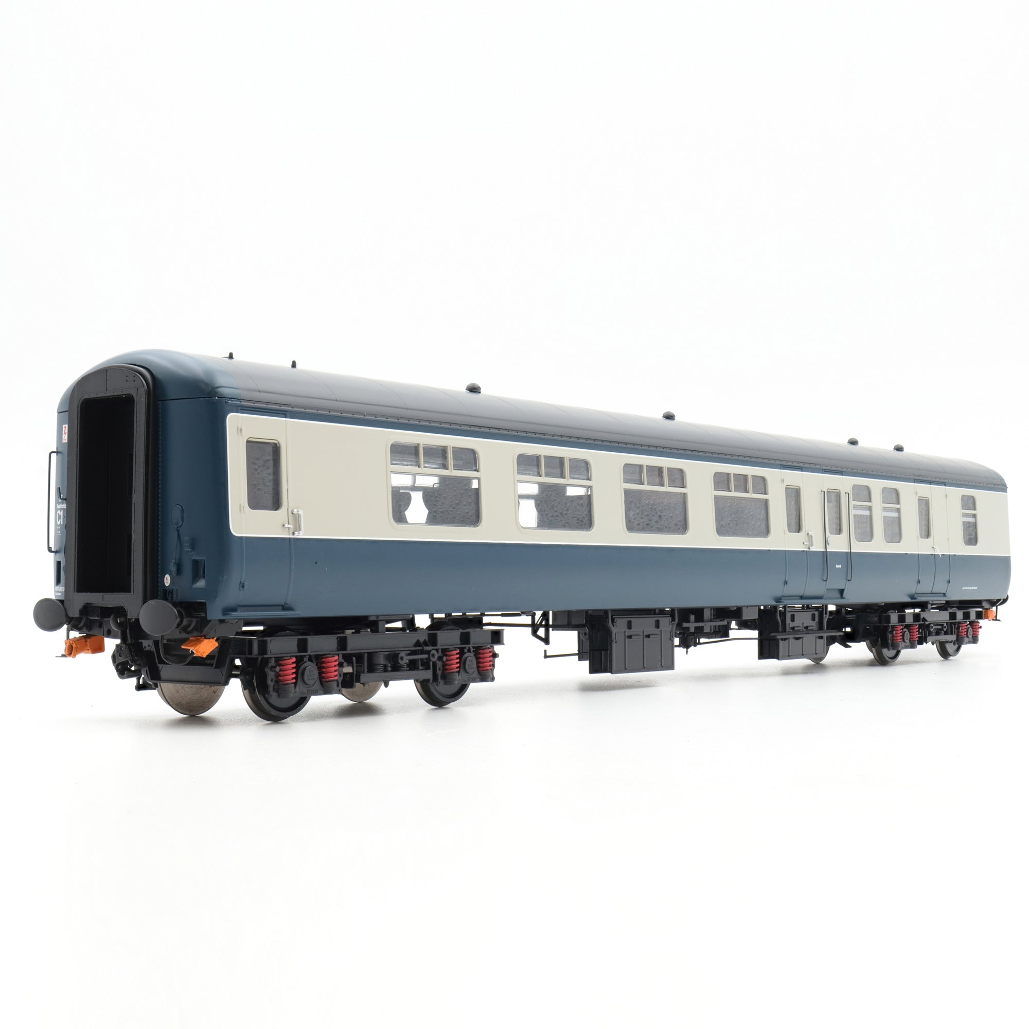 Mk.2 BSO - BR Blå/Grå - Onumrerad - O-skala