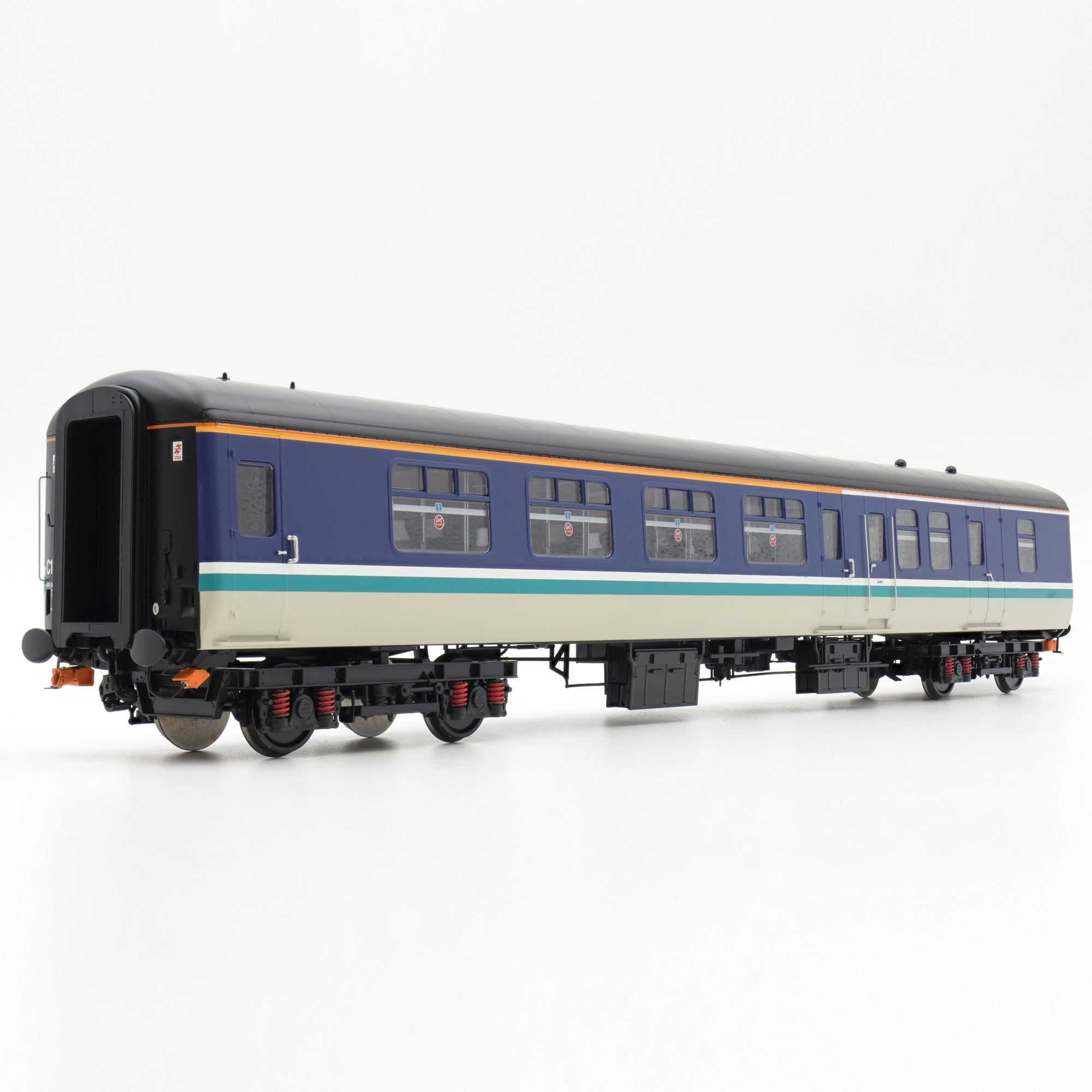 Mk.2 BFK - Regionaltåg - Onumrerad - O-skala