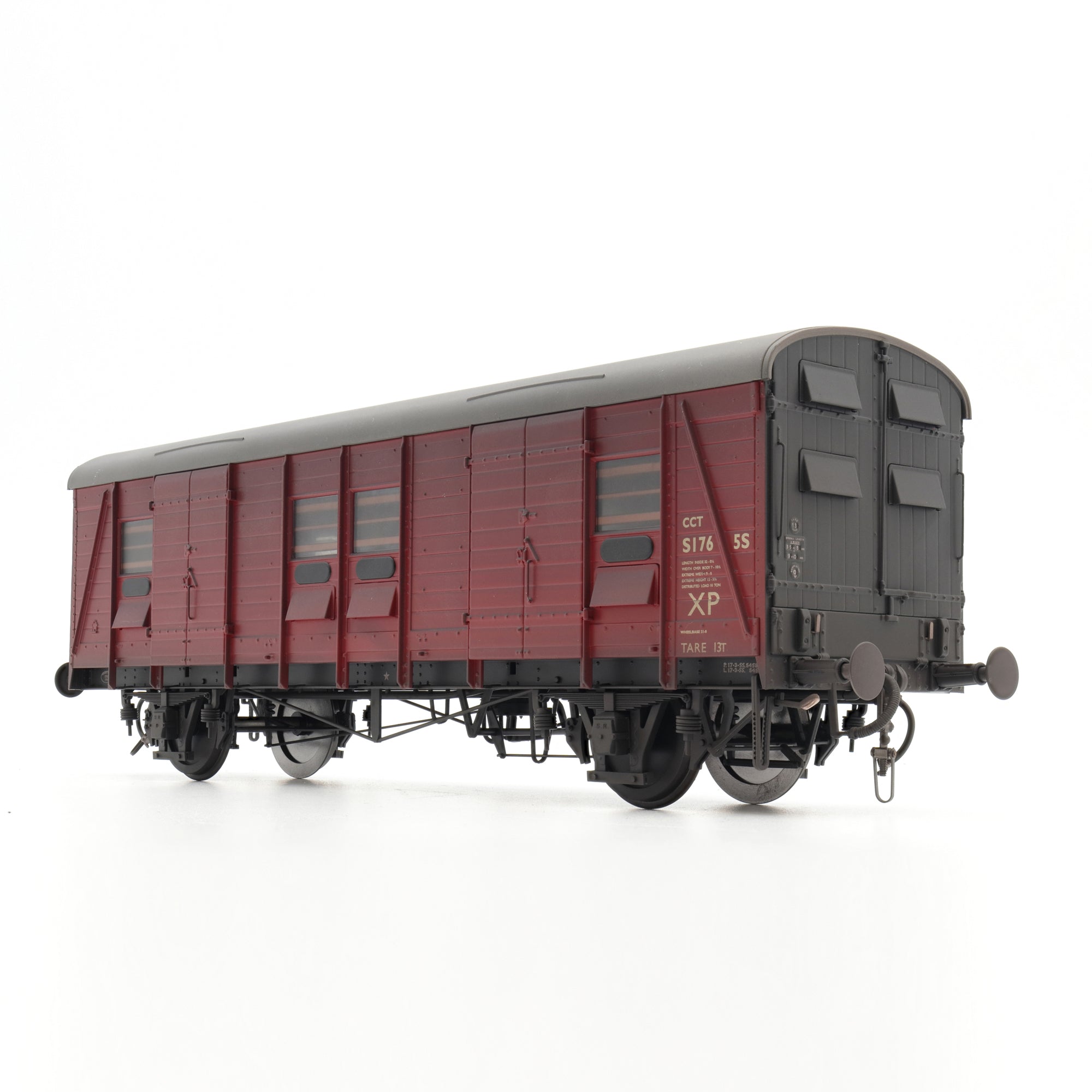 Southern CCT - BR Crimson - S1765S - O Scale - Weathered