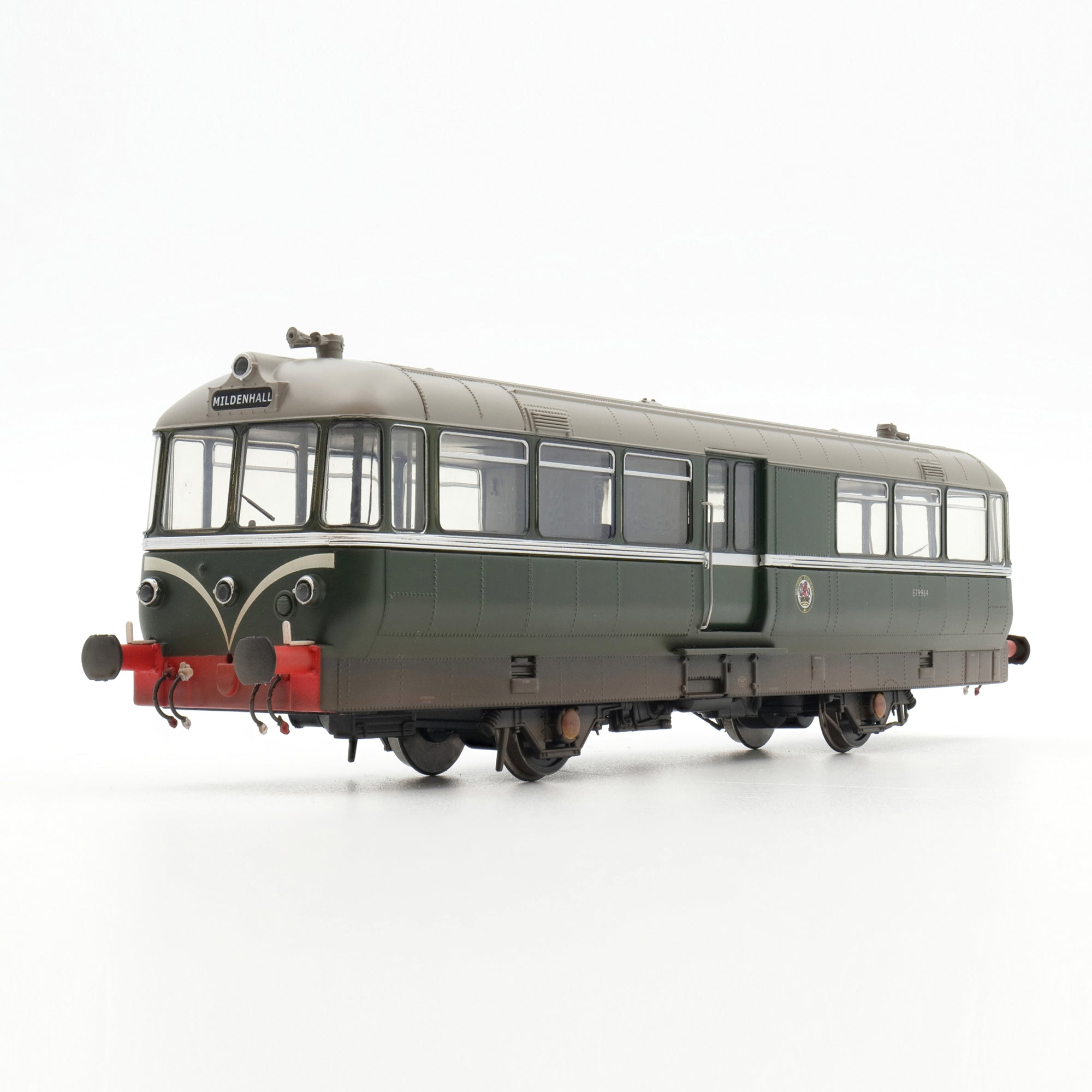 W&M Railbus - BR Green - E79964 - OO Scale - Weathered