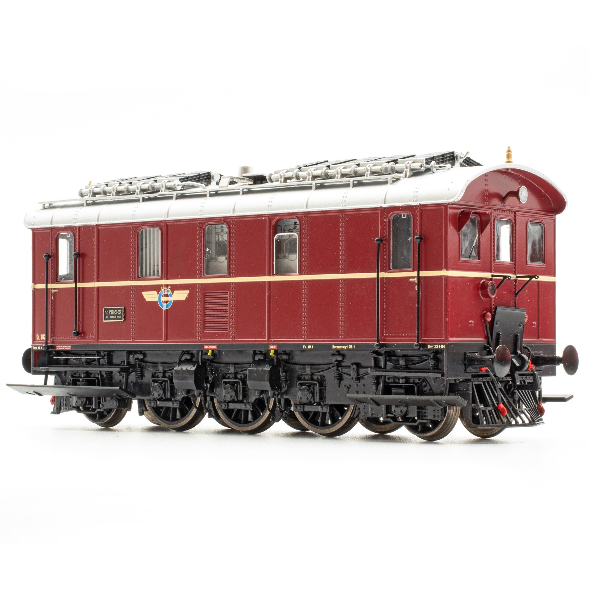Frichs Firkant - DL 202 - IIIc - HO Scale - DCC Silent (AC)