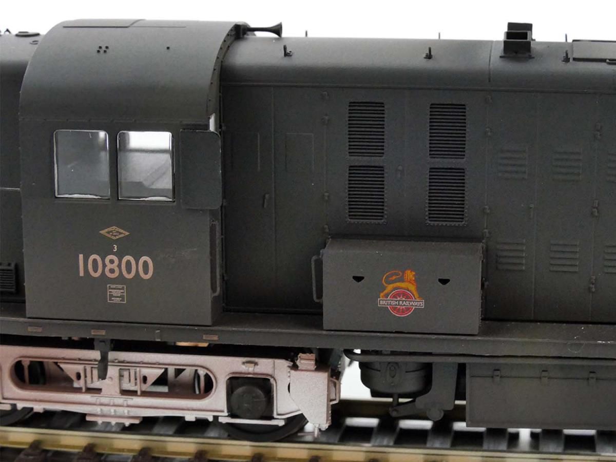 10800 - BR Black (Early Emblem) - 10800 - OO Scale - Weathered
