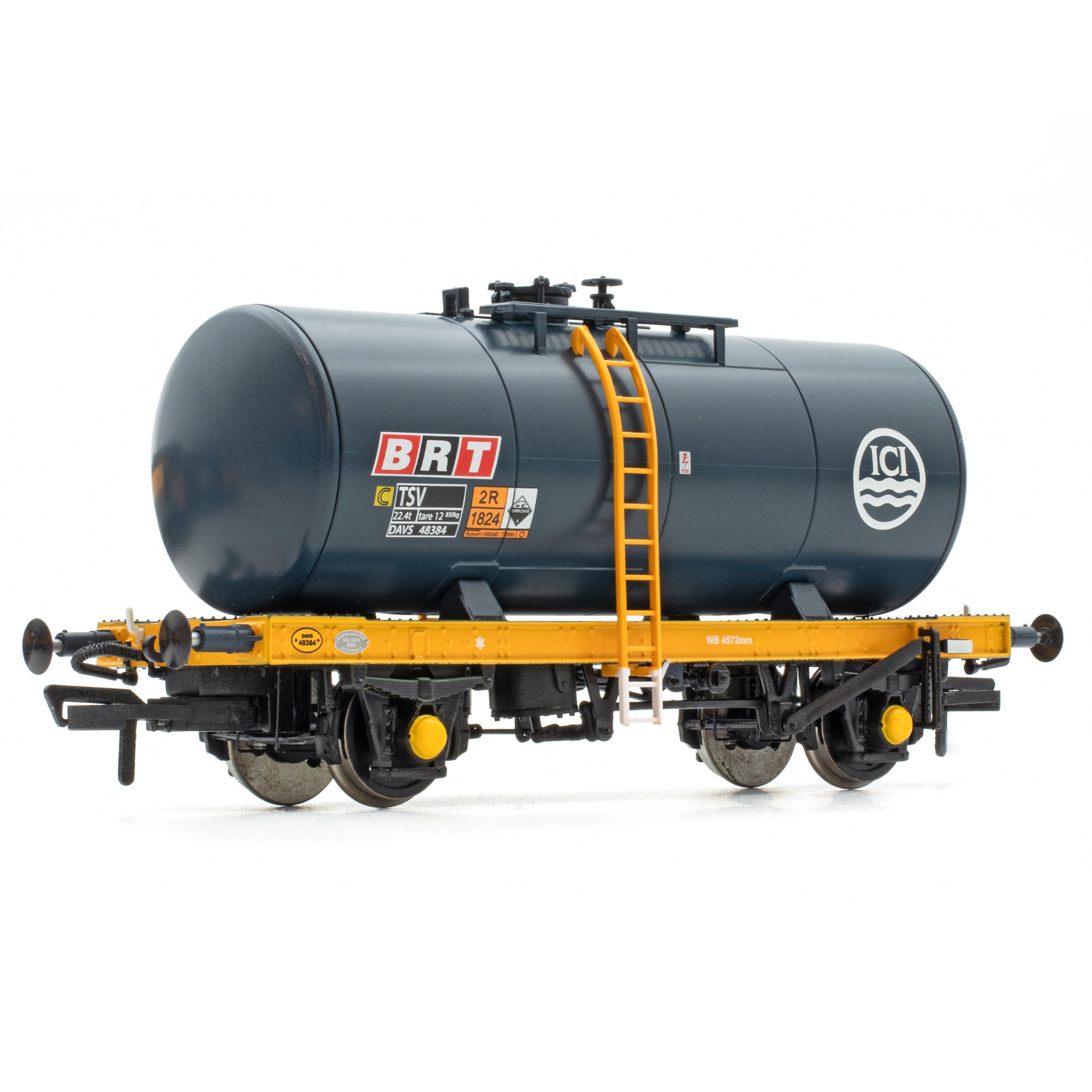 35t ‘B Tank’ ICI Blauw/Oranje Nr.384 - OO Schaal