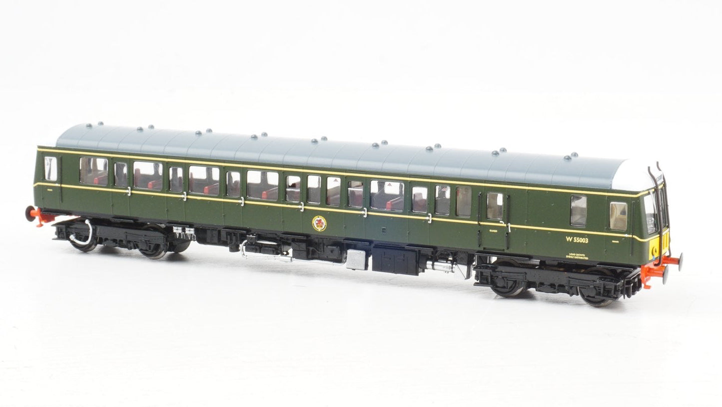 Class 122 - BR Green - W55003 - TT Scale