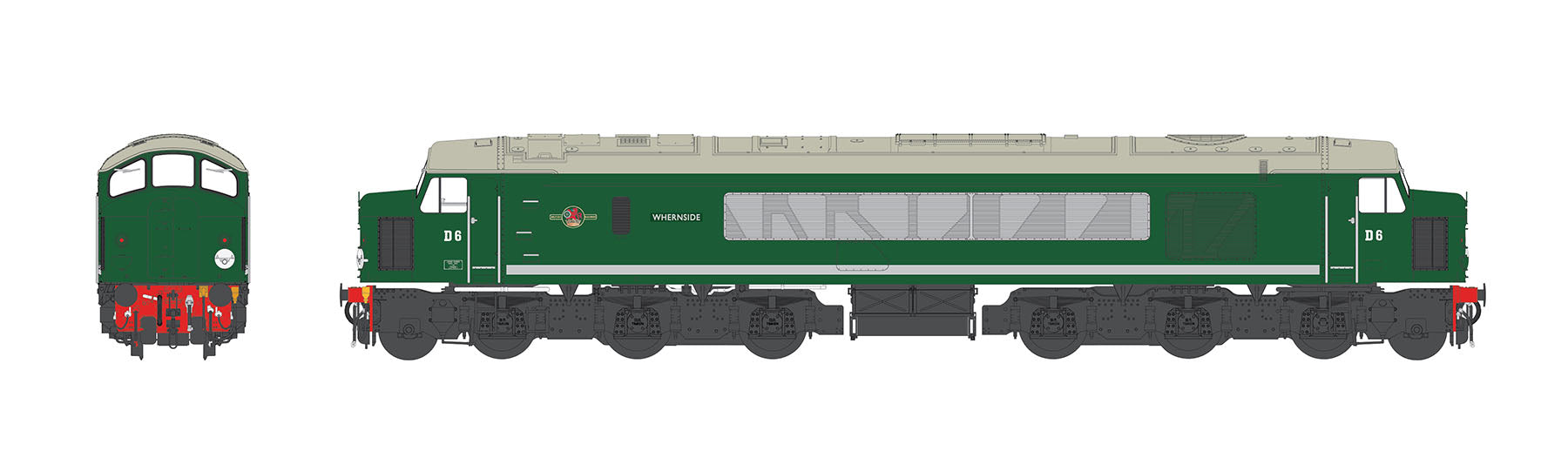 Class 44 - BR Green - D6 - OO Scale