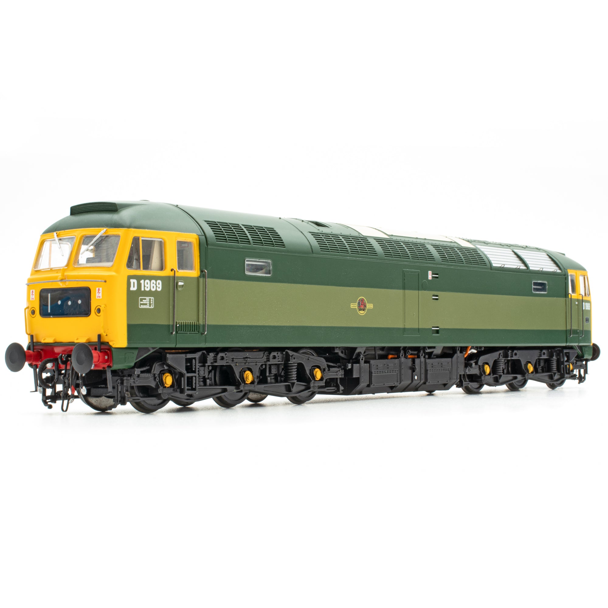 Class 47 - BR Two-Tone Green (Full Yellow Ends) - D1969 - OO Scale - DCC Sound Fitted