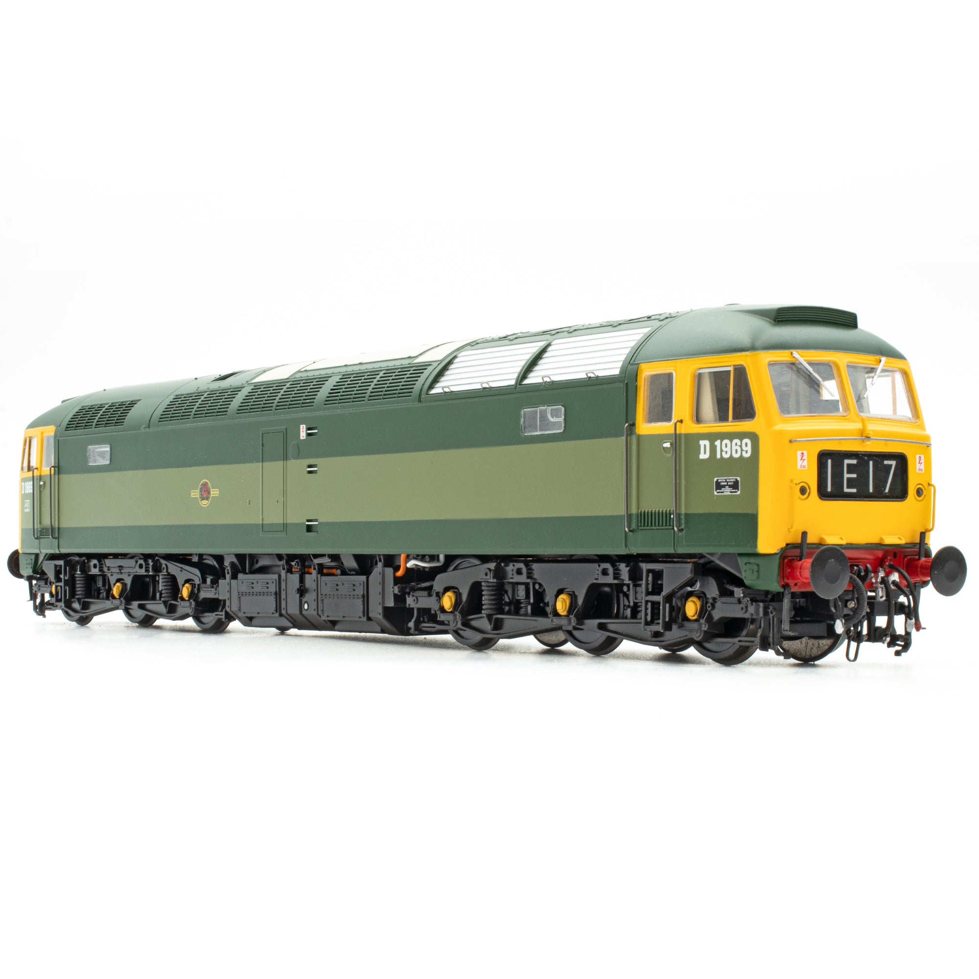 Class 47 - BR Two-Tone Green (Full Yellow Ends) - D1969 - OO Scale - DCC Sound Fitted